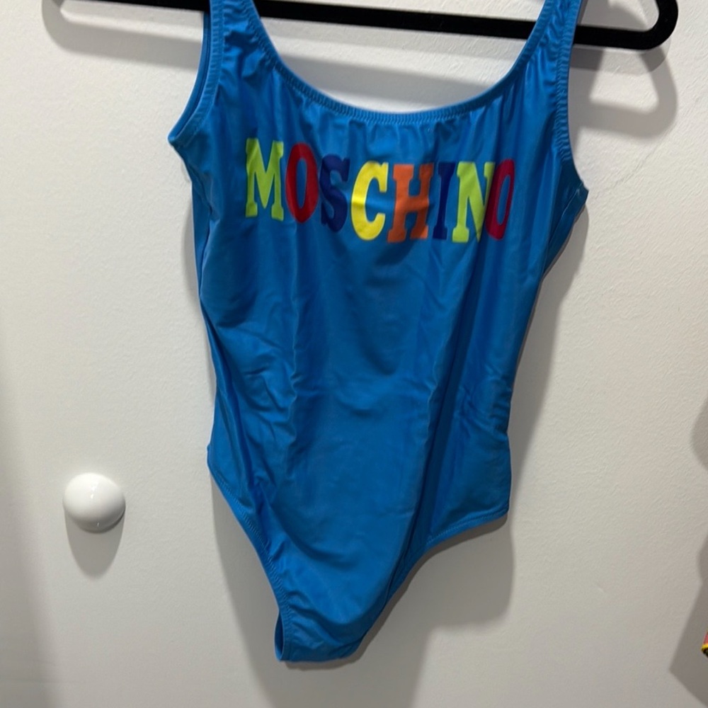 Moschino Blue Swimsuit Size USA 4 (M)